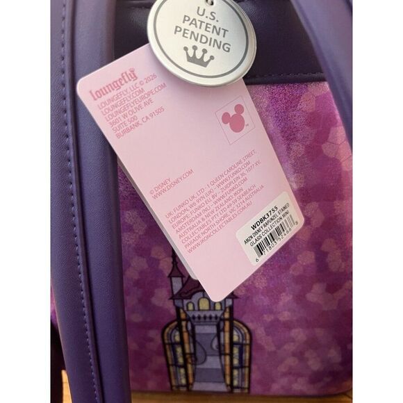 Loungefly Disney Princess Stained Glass Collection Rapunzel Mini Backpack NWT main image 4